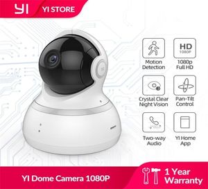 Yi Dome Camera 1080p Pantiltzoom Wireless IP Baby Monitor Sécurité Système de surveillance 360 degrés Vision nocturne Global 25360887
