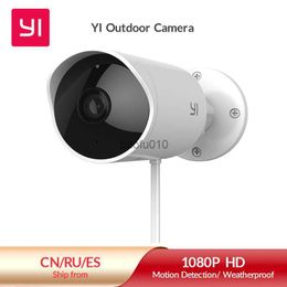 Yi Outdoor Bewakingscamera 1080P Cloud Storage Wifi 2.4G Ip Cam Weerbestendig Infrarood Nachtzicht Bewegingsdetectie cctv L230619