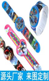 Yibei cadeau jouet électronique enfants 039s dessin animé électronique snap montre étanche garçon et fille Pat watch8468068