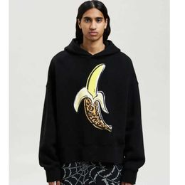 YICIYA hoodie nieuwe sweatshirt dames Palm Merk gepelde banaan afdrukken designer mode streetwear ronde kraag trui femme casual trui sweatshirts