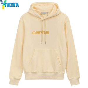 YICIYA Sweat Carha marque Hoodies Classique broderie Pull De Luxe nouveau Haute qualité Blouse Hiver À Manches Longues Pull capuche