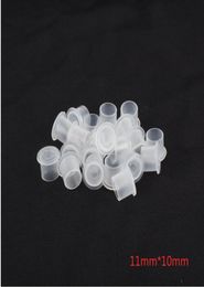 Yilong 1000PCSwhite 1011mm Tattoo Ink Cup Caps Pigment Leveringen Plastic Self -Ink Cups 3234303