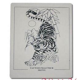 Accessoires de tatouage yilong 5pcslot tatouage Tiger pratique peau fausses skins pour bodyart 9694077