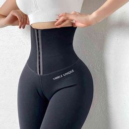 YIMRIZ Hoge Taille Body Building Fitness Legging Stretch Panty Vormgeven Broek Running Leggings Workout Training Yoga Broek H220429