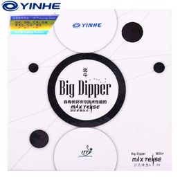 Yin he Big Dipper Table Tennis Rubber Max Tense Tense Tennis Raquettes Blade Racquet Ping Pong Rubber Pimples in