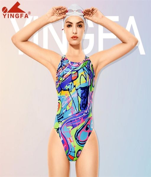 Yingfa 676 nouveau maillot de bain pour filles compétition de formation professionnelle maillot de bain une pièce maillot de bain body femmes maillot de bain 2103177378402