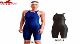 Yingfa Fina Competition en une seule pièce Maillot de bain Skin Racing Racing Swimming Competition For Women Plus Taille XS-XXXL Y200319 C4HJ # 6561855