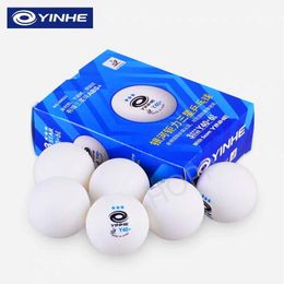 Yinhe Y40 de 3 estrellas+ bolas de tenis de mesa (3 estrellas, material nuevo de 3 estrellas Bolas de ABS costuras) Bolas de plástico Ping Pong
