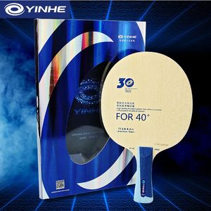 Yinhe V14 Pro Table Tennis Blade Professional 5 Wood 2 Alc Offensief Ping Pong Racket voor provincie Team 240419