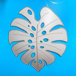 Yinise Scrapbook Metal Cut Dies pour Scrapbooking Pochans Big Leaves Cartes d'album DIY Faire des coupes de coupe en relief Cutter