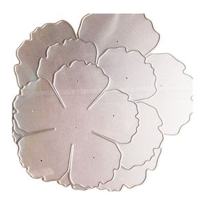 Yinise Scrapbook Metal Cut Dies for Scrapbooking Pochans Flowers Flowers Paper Album Cartes Faire Crafts En relâchement