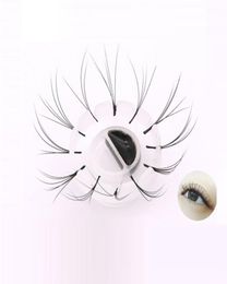 Yiowio Eyelashes Extension Set ventilateur Blossom Cup 100pcs Aidez l'outil de ventilateur Glue Store Cup False Lashes Cils Kit Fan Fan Tool Accessoires8122528