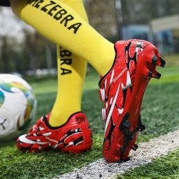 Chaussures de football yishen pour enfants adolescents adultes enfants crampons de football chaussures de foot
