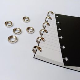 Yiwi Arrive anneau de reliure de disque en métal de diamètre extérieur de 18mm pour carnet de notes Happy Planner relié à disque