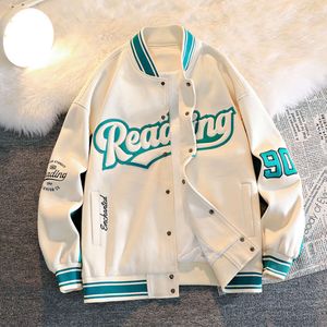 Yixin Baseball Borduren Hoge Kwaliteit Jassen Voor 2023 Nieuw Design Mode Varsity Jacket Heren 85