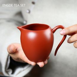 Yixing Ore crudo Púrpura Caza Feria Fair Té Hecho de té Hecho de té Resistente al té Set de té del hogar Accesorios 180 ml