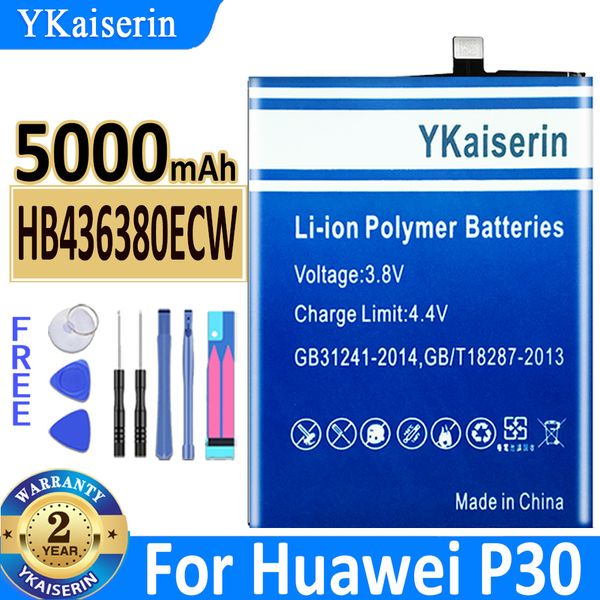 Batterie Ykaiserin pour Huawei P10 P20 P30 P40 Plus Pro P10Plus P30Pro / Mate 20 Pro / For Honor 8x 10 Lite 10i 20i View 10 Lite V10