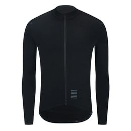 Ykywbike Hiver Cycling Jersey Men Thermal Fleece Bicycle Vêtements à manches longues sur route chaude Bike Cycling Jersey pour 240410