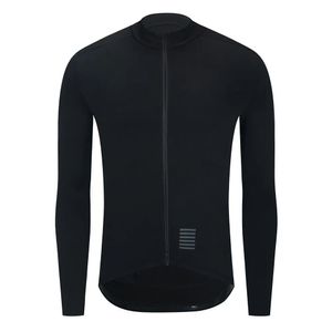 Ykywbike Winter Cycling Jersey Men Thermal Fleece Bicycle Clothing Lange mouw Warm Road Tops Bike Cycling Jersey voor 240410