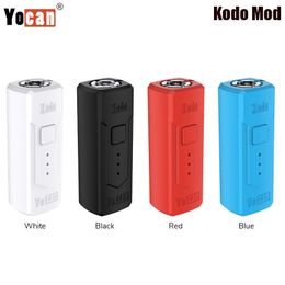 Yocan Kodo Mod 400mAh Batería Kodo para función de precalentamiento de 510 hilos Mod portátil Vaporizador de voltaje ajustable 100% original