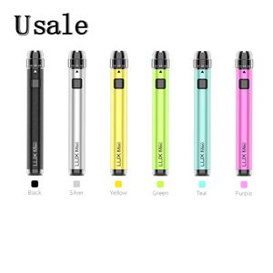 Yocan Lux Max 900mah Batterie Lux Plus 650mah Préchauffer VV Vape Dispositif Pour 510 Fil Atomiseur Cartouche D'huile 100% Authentique