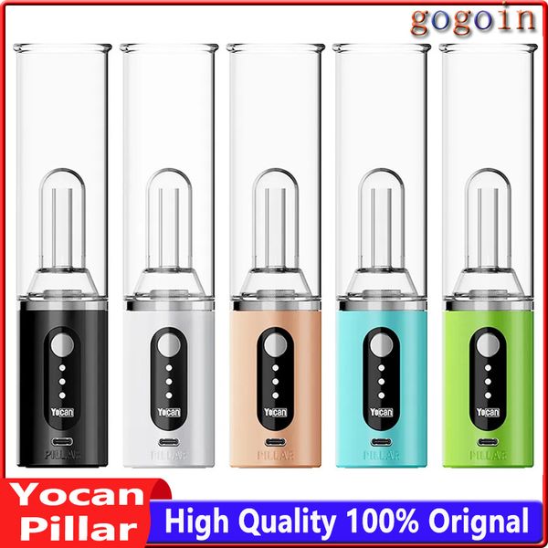 Yocan Pilier E-cigarette Kits 1400mAh Batterie Tension Variable Batterie TGT Bobine USB Chargeur Débit D'air Réglable Vape Stylo