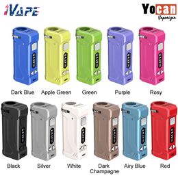 Yocan UNI Pro VV Box Mod Batterie de vaporisateur intégrée de 650 mAh avec fonction de préchauffage 10 s Hauteur du cadran réglable pour les réservoirs