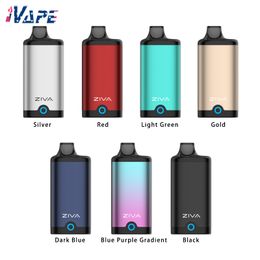 Yocan Ziva Smart Vaporizer MOD 650mAh - Vape Cartridge 510 dissimulée, USB-C, 3 Tension Paramètres, Scellage du flux d'air - Cigarettes électroniques Vaporisateur durable