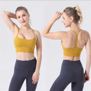 Yoga 2022 Sports Gest Womens Sexy Thin Back Back Yoga Top en forme de suspension en forme de y