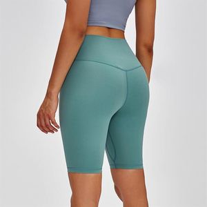Yoga Align Shorts lu-85 taille haute motard Tennis Golf sport ty Leggings Fitness Capris femmes en cours d'exécution mode Gym Pants2596