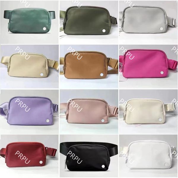 Bolsa de yoga Diseñador de cintura Bolsa Fanny Pack Pack Bag Bag Men de bumbag de lujo Fashion 2l Bolsas de cinturón de vellón