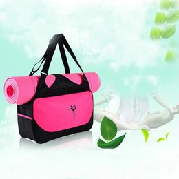 Bolsas de yoga Mat Mochila Biblioteca de zapatos Bolsa de viaje para hombres y mujeres Suministros de hombro cruzado deportivo 231030