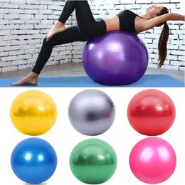 Yoga Ball Fitness Balls Sports Pilates Birant Exercice de fitball Entraînement Massage Ball Ball Gym 45cm 240418