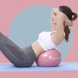 Yoga Ball Zwangere dames postpartum herstel kinderen balansbal mini yoga pilates verdikte explosieverdichte veerkracht