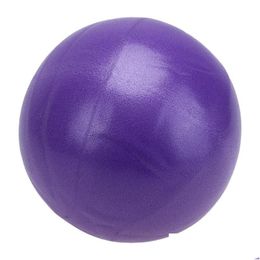 Balles de yoga 25 cm / 9,84 mini balle de yoga fitness physique pour appareil d'exercice entraîneur à domicile dosettes pilates livraison directe sports de plein air fi dh6jm
