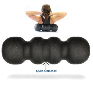 Bolas de yoga Rodillo de espuma Cacahuete 45 cm EPP Alta densidad Cuello trasero Masaje Recuperación muscular Tejido profundo 231202