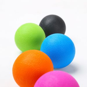 Bolas de yoga TPE Fascia Ball Lacrosse Relajación muscular Ejercicio Deportes Fitness Yoga Bola de masaje de maní Punto de activación Alivio del dolor de estrés 230605