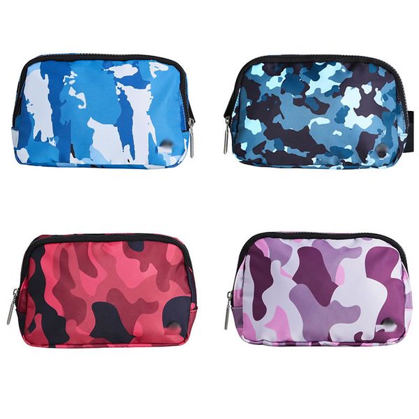 1L Yoga ceinture sac ceinture femmes sport course Invisible ceinture multifonctionnel téléphone sac étanche Fitness Camo sac à bandoulière