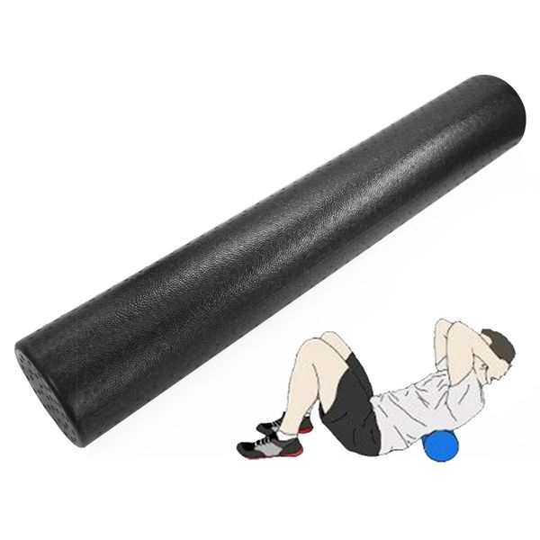 Yoga Blocks 30/45/60 cm rouleau de bloc de yoga EPP haute densité rouleau de mousse de remise en forme Massage des tissus profonds Pilates exercices de libération musculaire du corps 231208