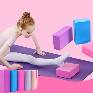 Yoga blokkeert Eva Block Foam Brick Oefening Fitness Tool Training Stretching Body Shaping Health Training Apparatuur Hoge dichtheid