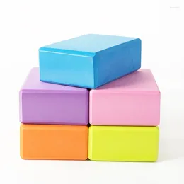 Blocs de Yoga en mousse haute densité, antidérapants, couleur unie, fournitures de danse Fitness pour Pilates et méditation, 1 pièce