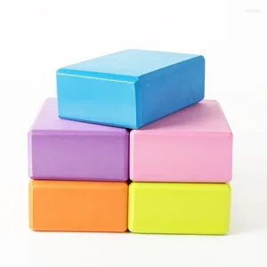 Yoga Blocks High Density Foam Non-slip Solid Color Fitness Dance Supplies For Pilates And Meditation 1Pc