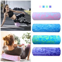 Bloques de yoga Nube iridiscente Yoga Colmn Pilates Bloque Rodillo flotante de alta densidad GYM Fitness Masaje corporal Yoga Rodillo de espuma 30/45/60 CM 231208