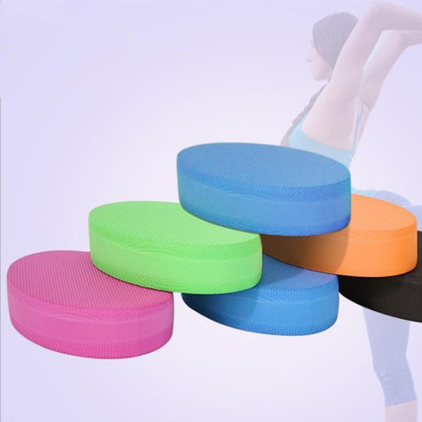 Bloques de yoga TPE Pad Oval Ladrillos antideslizantes Pedal suave Entrenamiento Fitness Entrenamiento Equipo deportivo Entrenador Accesorios