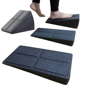 Yoga Blocks Yoga Wedge Stretch Slant Boards Adjustable Tilt Slanting Board Squat Wedge Block Improve Lower Leg Strength Exercise Gym Fitness 230515