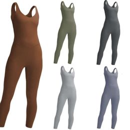 Yoga BodySuit Sports Jumps Suit à séchage rapide Sports Sports Set Sports Sportswear Fitness et loisirs pour les femmes en été