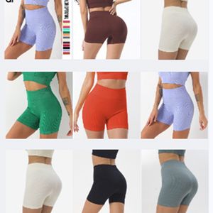 yoga europese en amerikaanse hip lift hoge taille yogabroek dames perzikkleurige billen magere driepuntsbroek sneldrogende gymshorts met schroefdraad 2024 hete verkoop