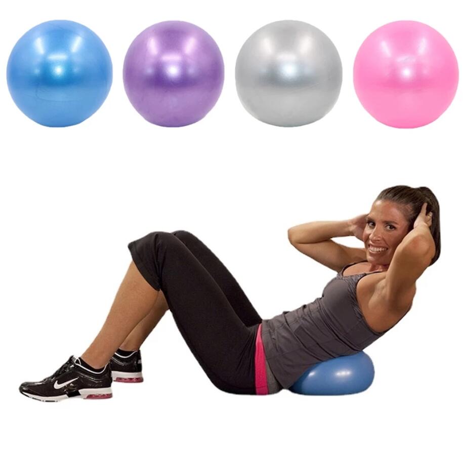 Yoga fitness egzersiz topu kalın patlama geçirmez masaj topları zıplayan jimnastik pilates egzersiz topları 25cm