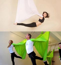 Yoga Flying Swing Antigravity Yoga Hangmat Fabric Aerial Traction Device apparatuur voor Pilates Body Shaping 240415