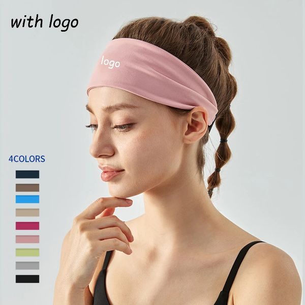 Banda para el cabello de yoga que absorbe el sudor Alta elasticidad Ejercicio de yoga Diadema de entrenamiento para mujer Banda para la cabeza Correr Fitness Anti sudor 240119